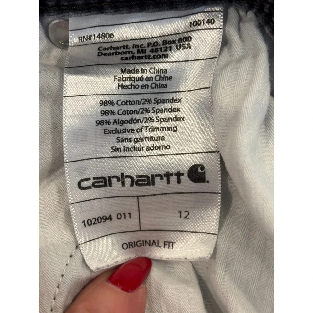 Carhartt original fit